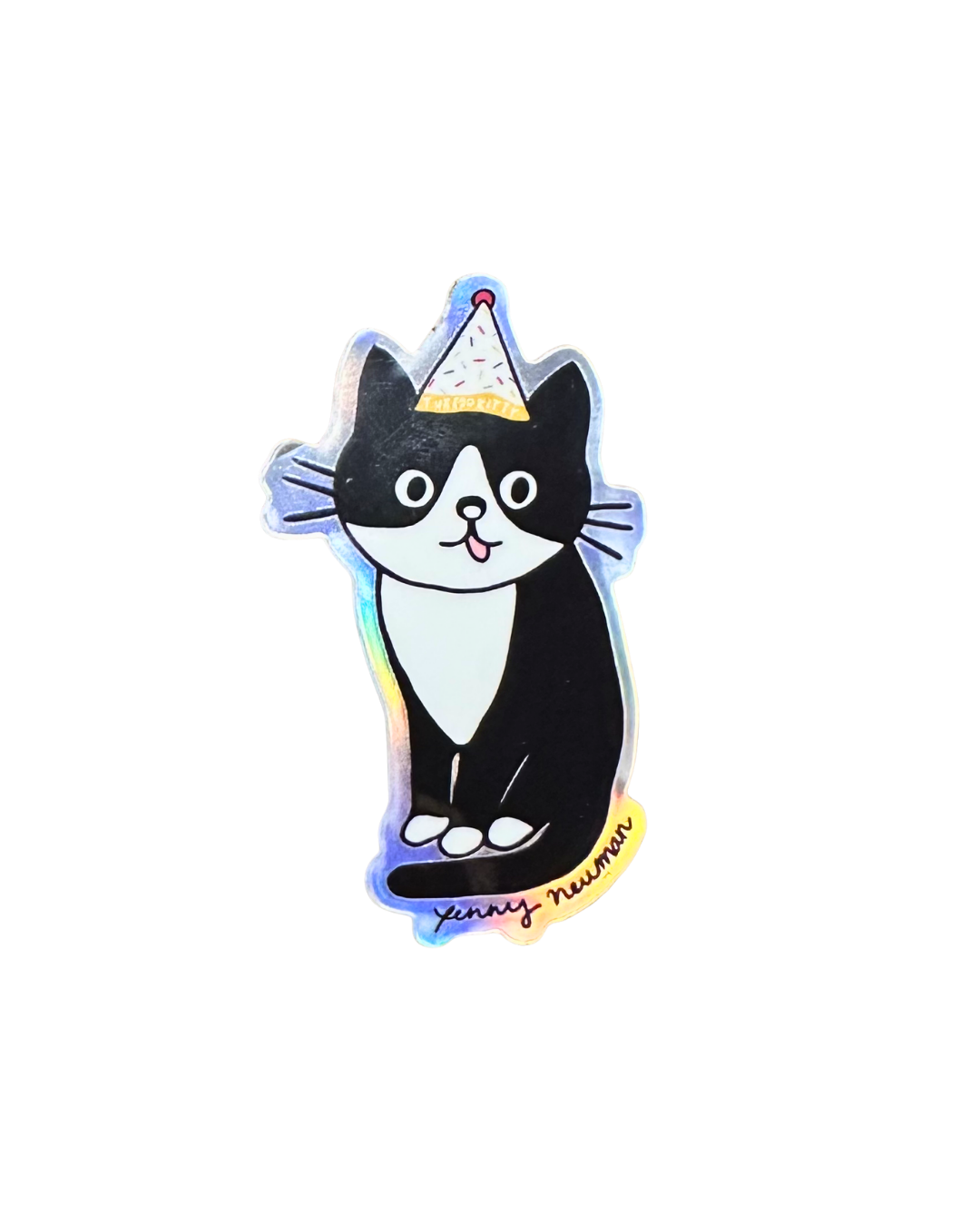 Tuxedo Kitty Sticker